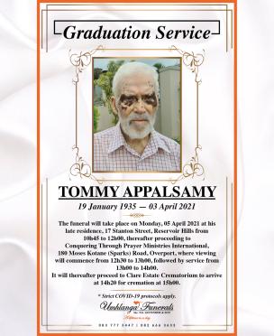 APPALSAMY-Surnames-Vanne