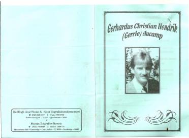 AUCAMP-Gerhardus-Christian-Hendrik-Nn-Gerrie-1981-2000-M