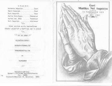 AUGUSTYN-Gert-Matthys-Nel-1915-1987-M