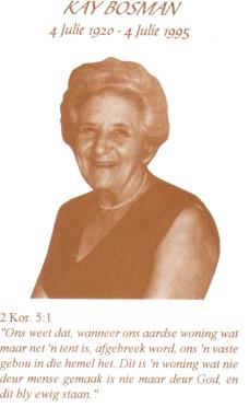 BOSMAN-Kay-1920-1995-F