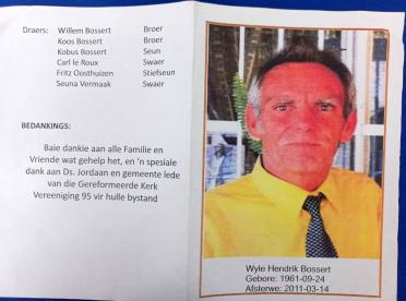 BOSSERT-Hendrik-1961-2011-M-1