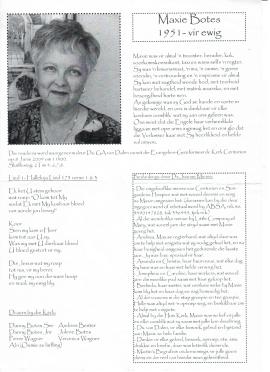 BOTES-Maxie-1951-2009-F