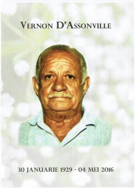D.ASSONVILLE-Vernon-1929-2016-M