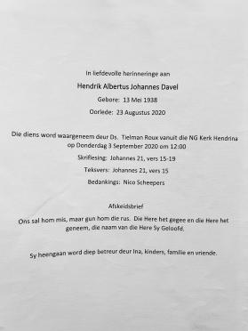 DAVEL-Hendrik-Albertus-Johannes-1938-2020-M