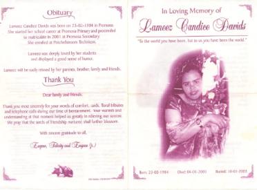 DAVIDS-Lameez-Candice-1984-2003-F