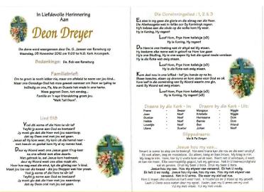 DREYER-Deon-1956-2012-M-6