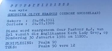 ERASMUS-Georgina-Olive-nee-Grobbelaar-1911-1986-F