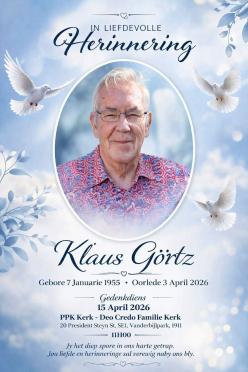 GÖRTZ-Klaus-1955-2026-M-11