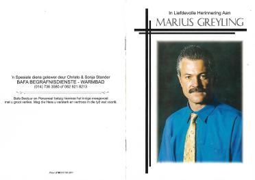 GREYLING-Marius-1960-2009-M