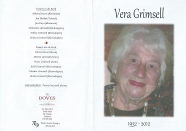 GRIMSELL-Vera-Cornelia-Nn-Vera-nee-DeVilliers-1932-2012-F