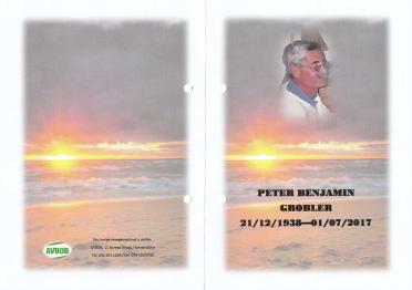 GROBLER-Peter-Benjamin-1938-2017-M