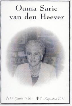 HEEVER-VAN-DEN-Sarie-1920-2011-F