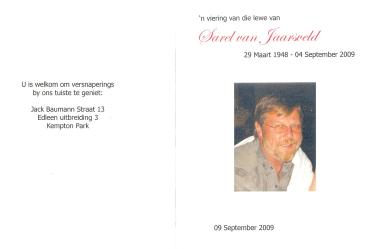 JAARSVELD-VAN-Sarel-1948-2009-M