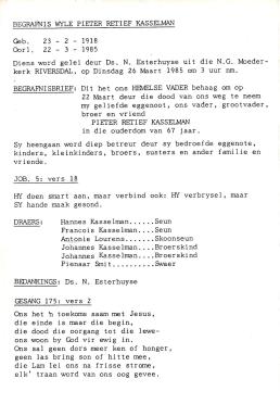 KASSELMAN-Pieter-Retief-1918-1985-M