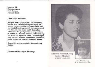 KERSOP-Elizabeth-Johanna-nee-Meiring-1962-1992-F