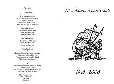 KLOOSTERHUIS-Surnames-Vanne