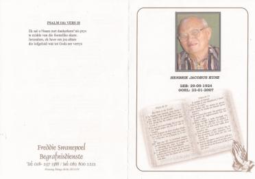 KUNZ-Hendrik-Jacobus-1924-2007-M