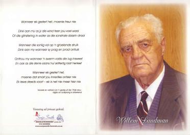 LANDMAN-Willem-Adolf-1923-2011-M