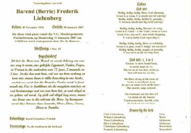 LIEBENBERG-Barend-Frederik-1934-2007