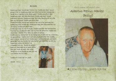 MARITZ-Albertus-Petrus-Nn-Billy-1954-2009-M