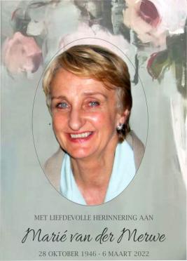 MERWE-VAN-DER-Marie-1946-2022-F