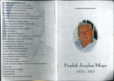 MEYER-Hendrik-Josephus-1922-2007-M
