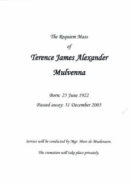 MULVENNA-Surnames-Vanne