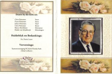 PIETERSEN-Johannes-Christiaan-Nn-Johan-1921-2009-M