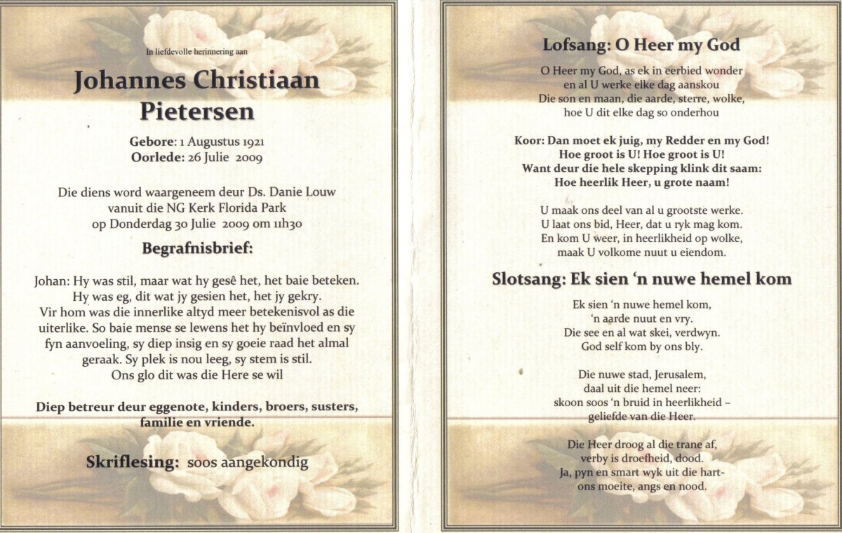 PIETERSEN-Johannes-Christiaan-Nn-Johan-1921-2009-M_2