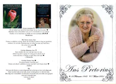 PRETORIUS-Anna-Catharina-Nn-Ans-1942-2021-F-1