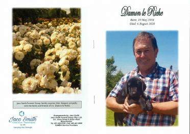 RICHE-LE-Francis-Damon-Nn-Damon-1958-2020-M