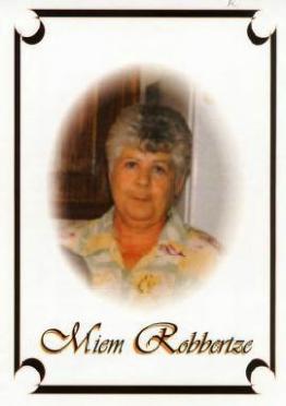 ROBBERTZE-Jacomina-Hendriena-Nn-Miem-1942-2006-F