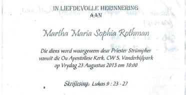 ROTHMAN-Martha-Maria-Sophia-1944-2013-F