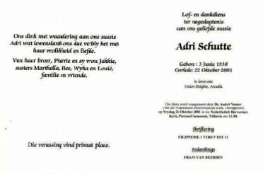 SCHUTTE-Adri-1838-2001-F