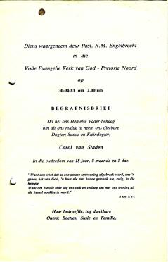 STADEN-VAN-Carol-1962-1981-F