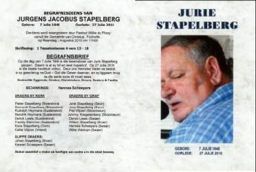 STAPELBERG-Jurgens-Jacobus-Nn-Jurie-1948-2010-M