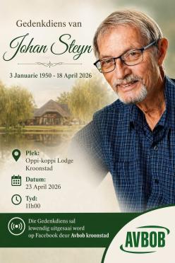 STEYN-Johan-1950-2026-M-00