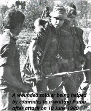 61 Mechanised Battalion_attack SWAPO.PLAN Smokeshell Base complex_ Operation Sceptic_Southern Angola-02