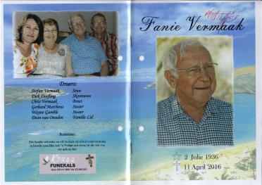 VERMAAK-Stephanus-Renier-Nn-Fanie-1936-2016-M