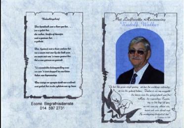 WALKER-Rudolph-Johannes-Nn-Rudolf-1939-2009-GGSA.NoordWesVersameling-M