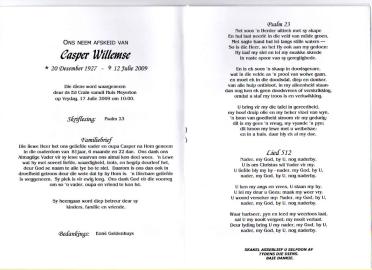 WILLEMSE-Casper-1927-2009-M-2